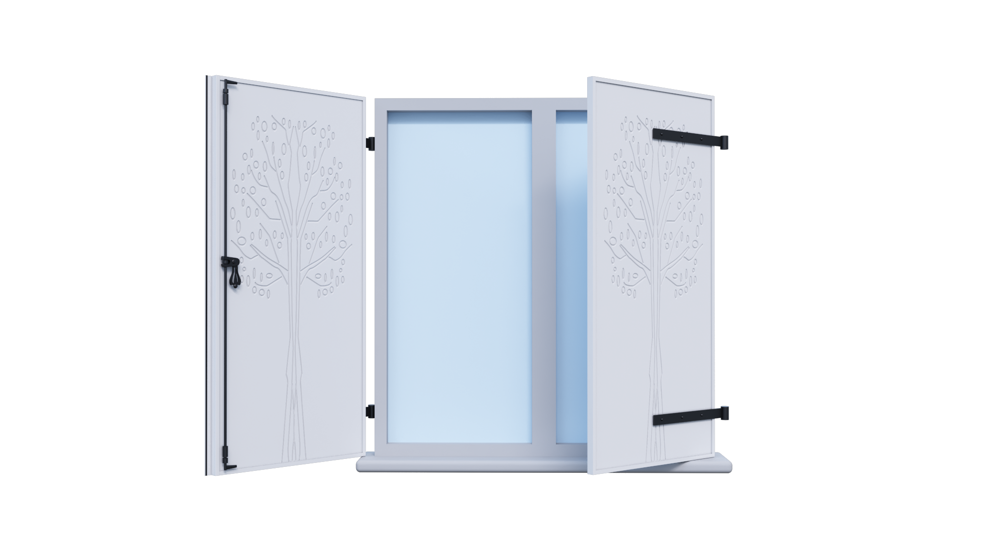 VOLET BATTANT 2 VANTAUX HÊTRE