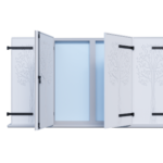 VOLET BATTANT 4 VANTAUX HÊTRE