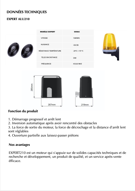 motor EXPERT210