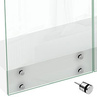 Instalação em botão