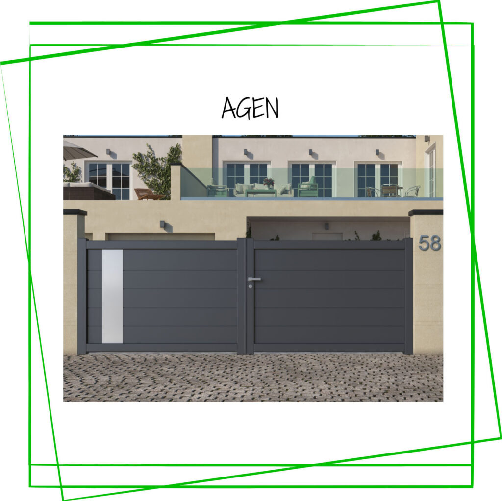 Portão de batente AGEN