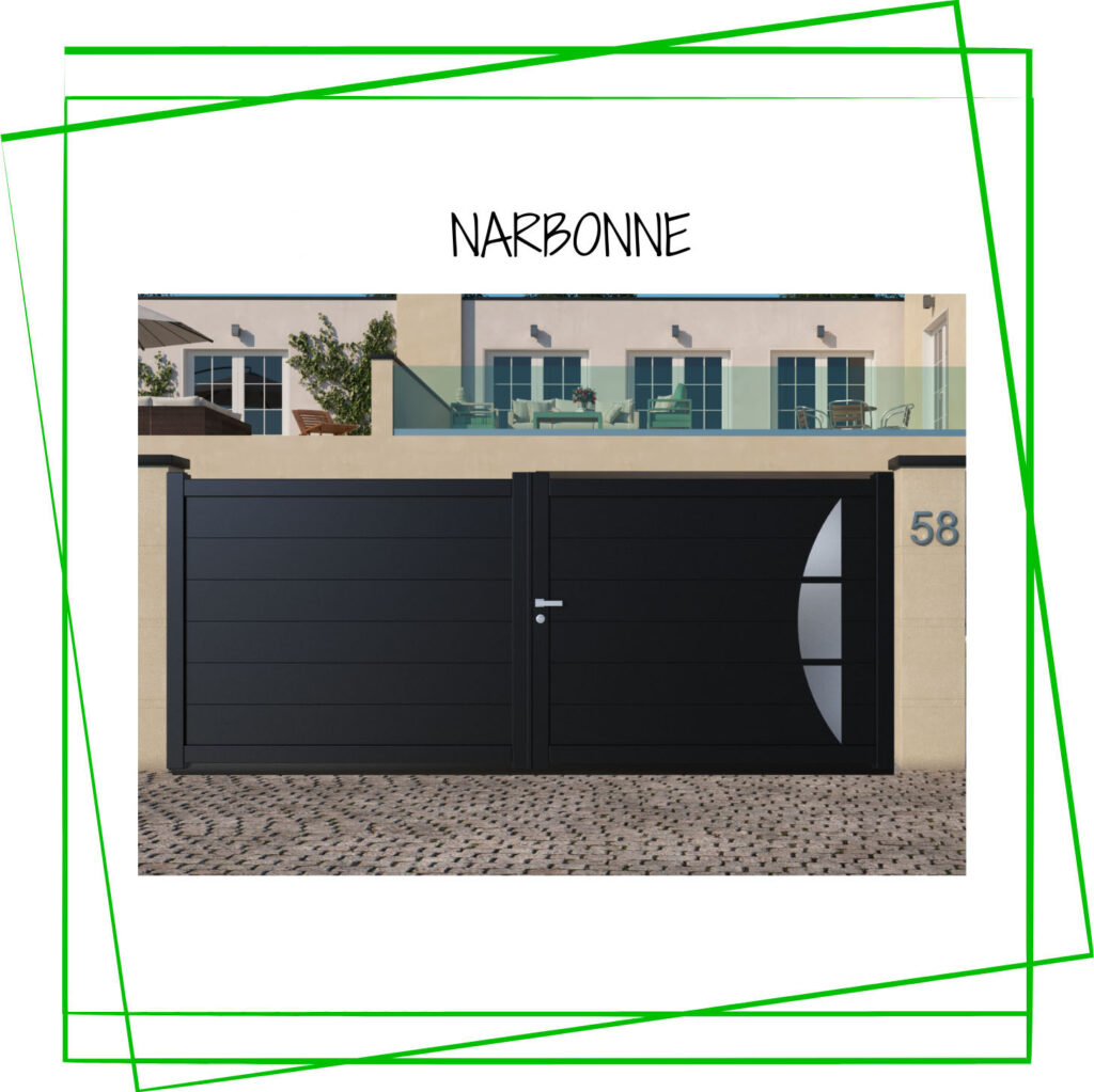 Portão de batente NARBONNE