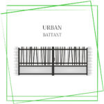 Portão de batente URBAN