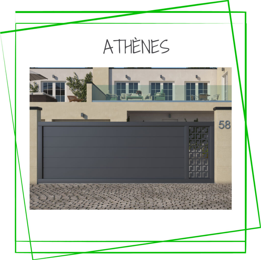 Portão deslizante ATHÉNES