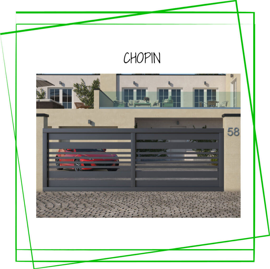 Portão deslizante CHOPIN