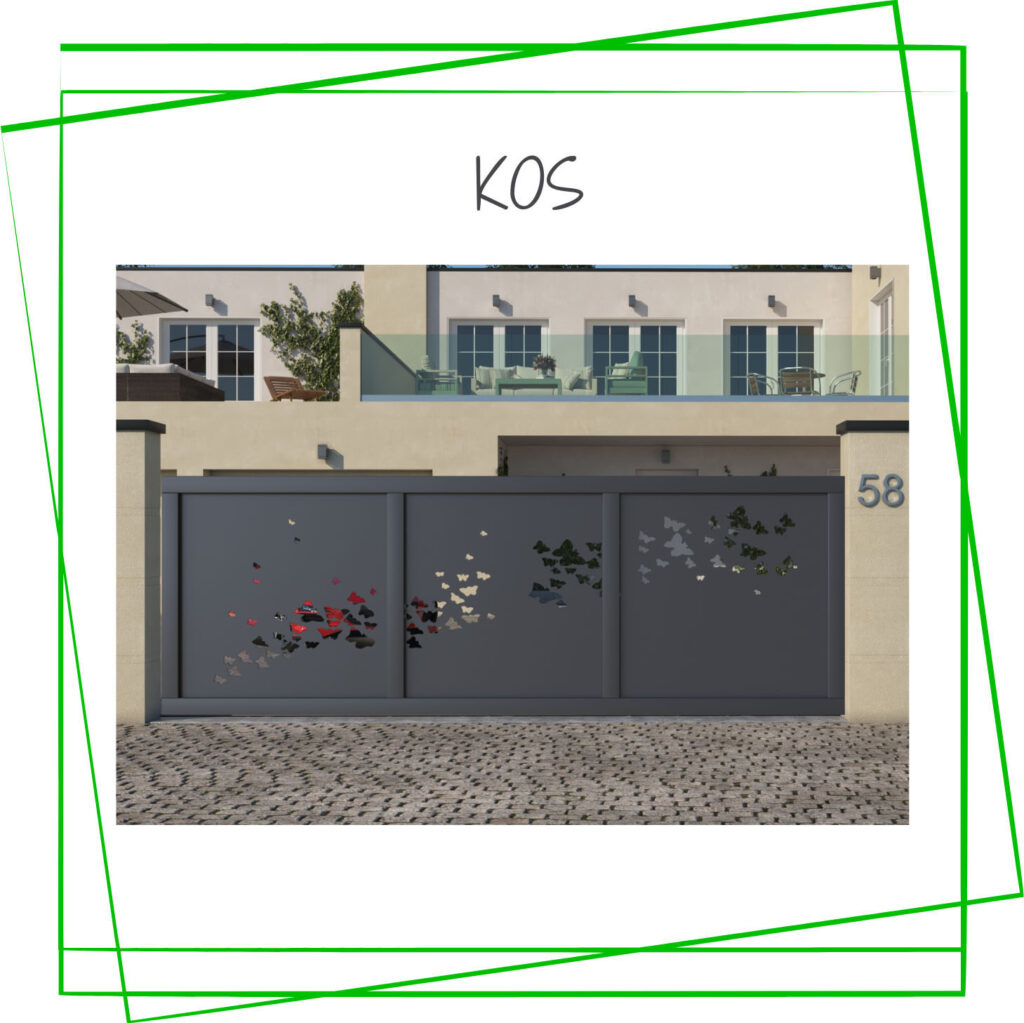Portão deslizante KOS