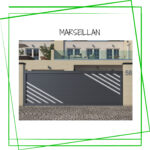 Portão deslizante MARSEILLAN