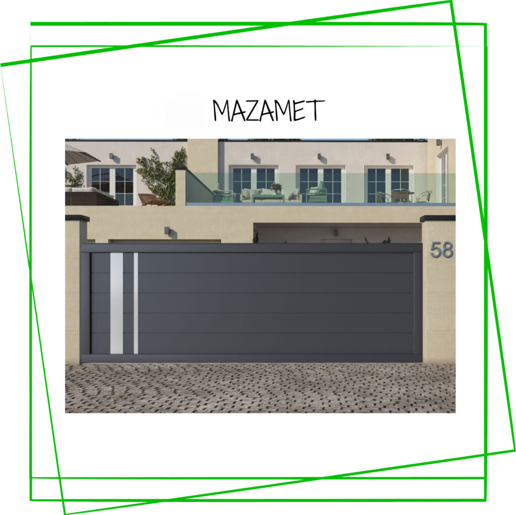 Portão deslizante MAZAMET