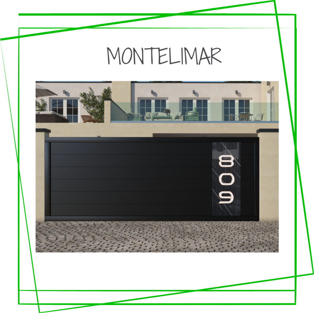 Portão deslizante MONTELIMAR