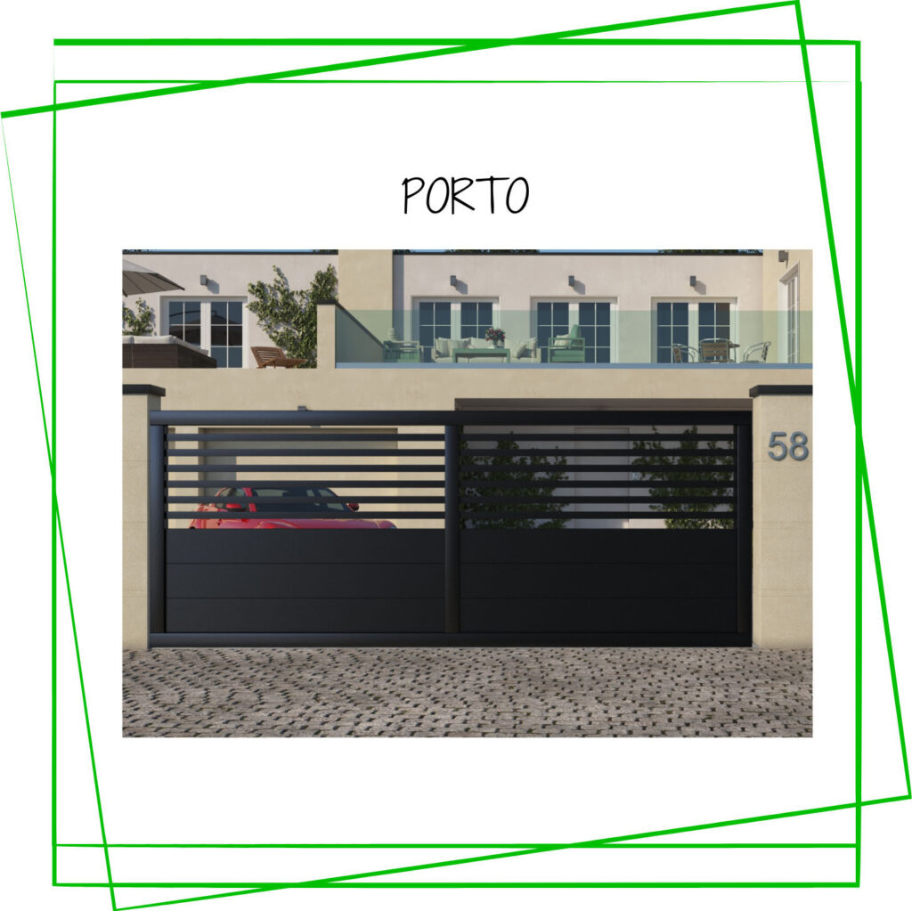 Portão deslizante PORTO