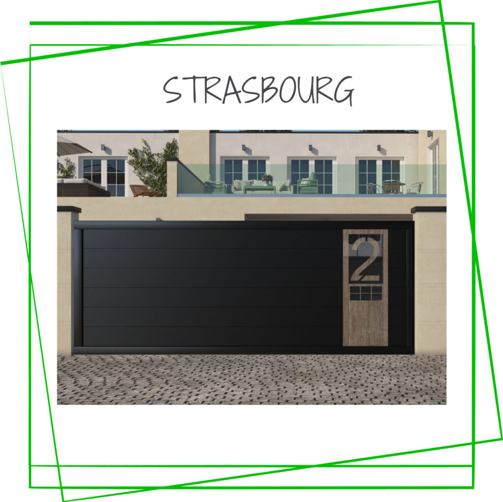 Portão deslizante STRASBOURG