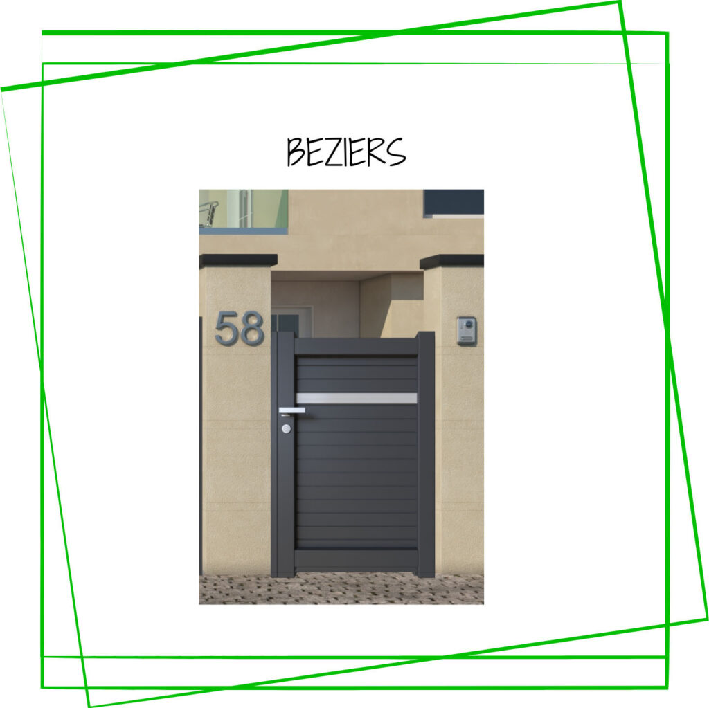 Portão pequeno BEZIERS