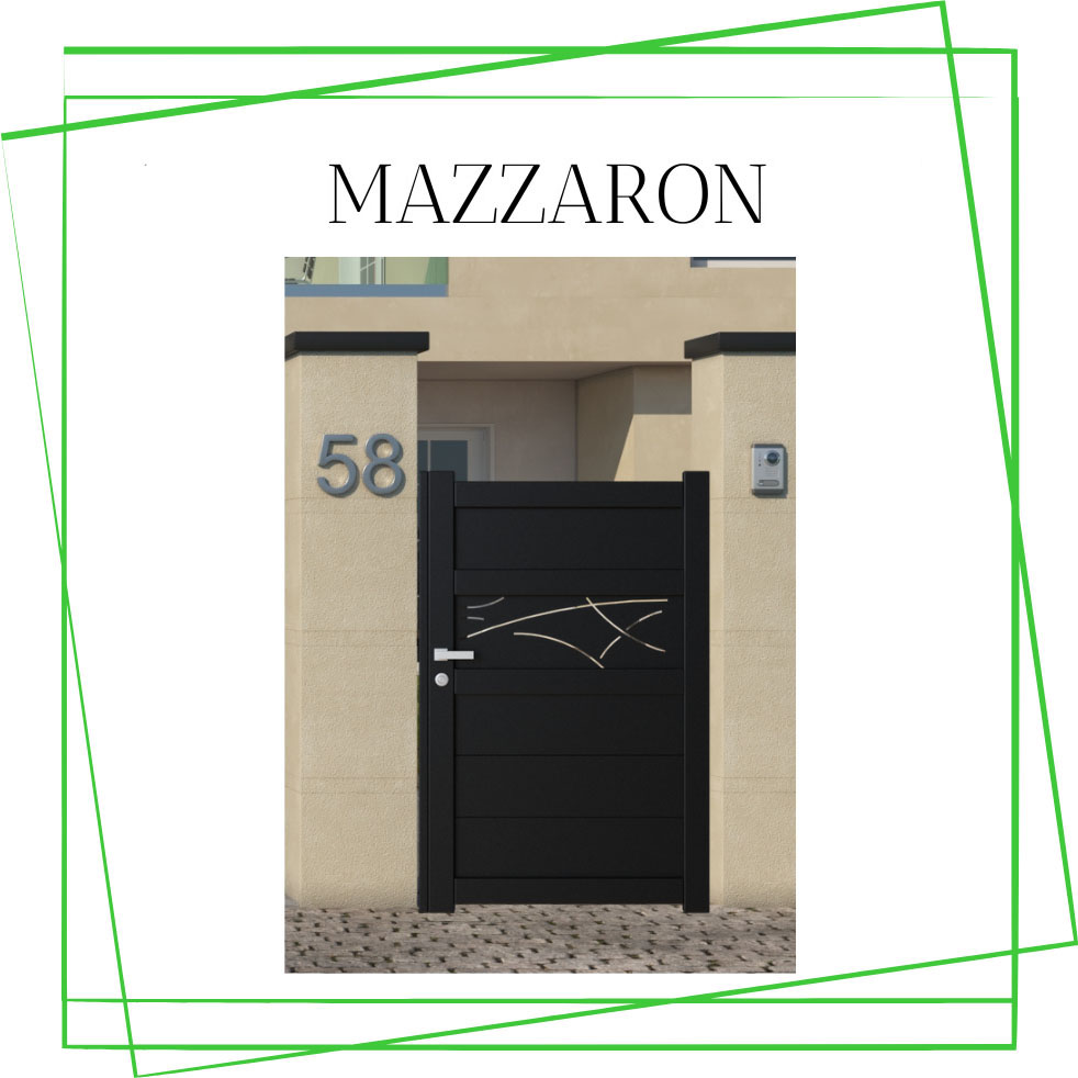 portão pequeno aluminio