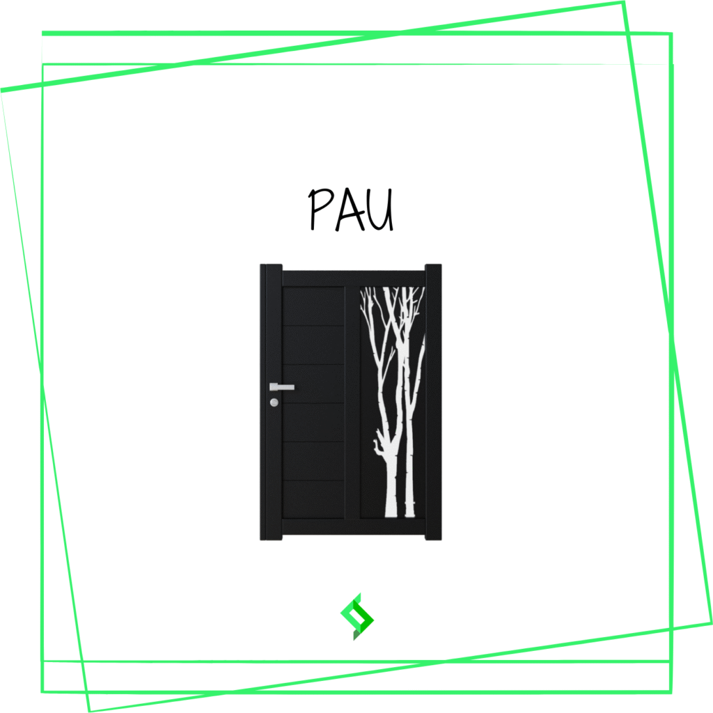 Portão pequeno PAU