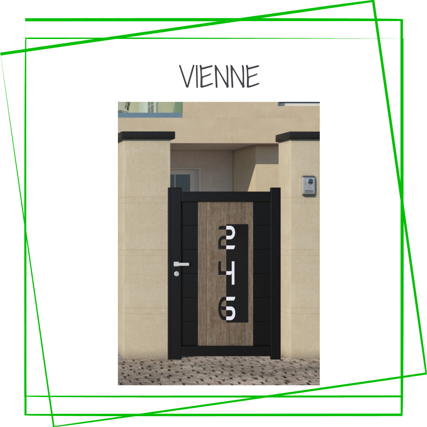 portão pequeno aluminio